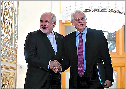 Iran FM Zarif and EU rep